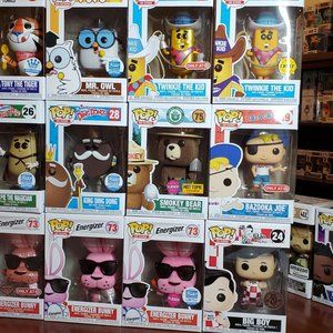 Funko Pops Ad Icon exclusives